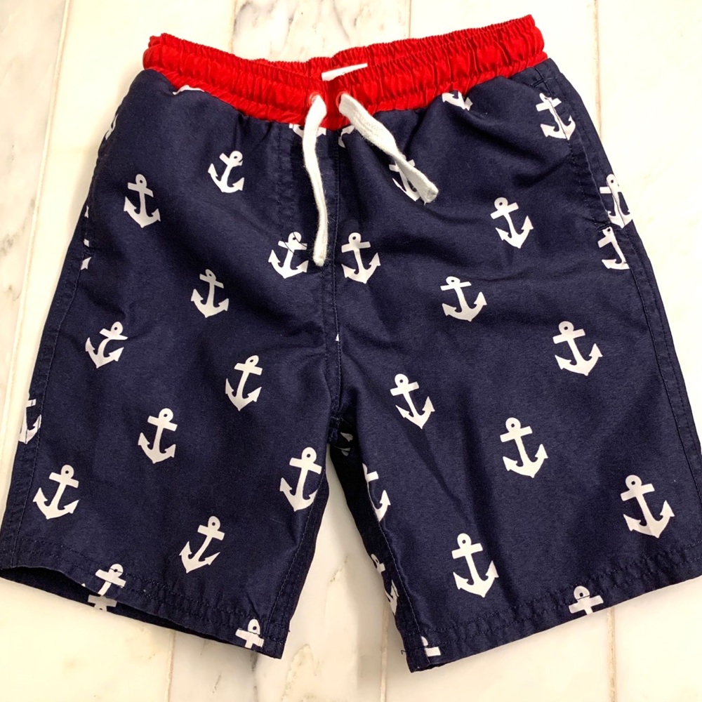 Egg by Susan Lazar nautical swim shorts — 3T ⚓️